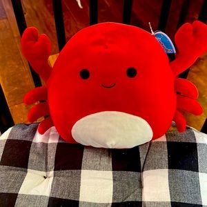 Carlos the crab Squishmallow NWT